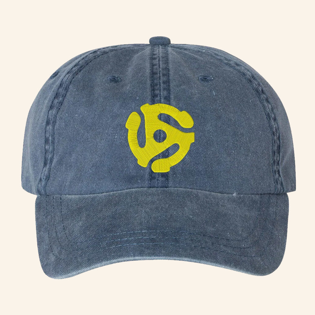 Bluescentric Merch 45 Record Adapter Hat Embroidered Christmas Gifts For Him - Lilybirchmarket