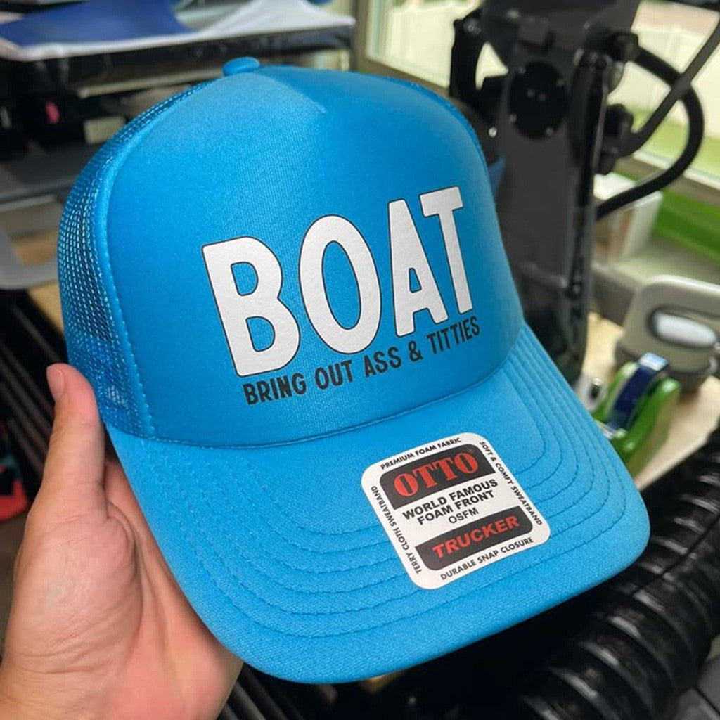 Boat Bring Out Ass And Tit Ties Trucker Hat Best Gifts For Husband - Lilybirchmarket