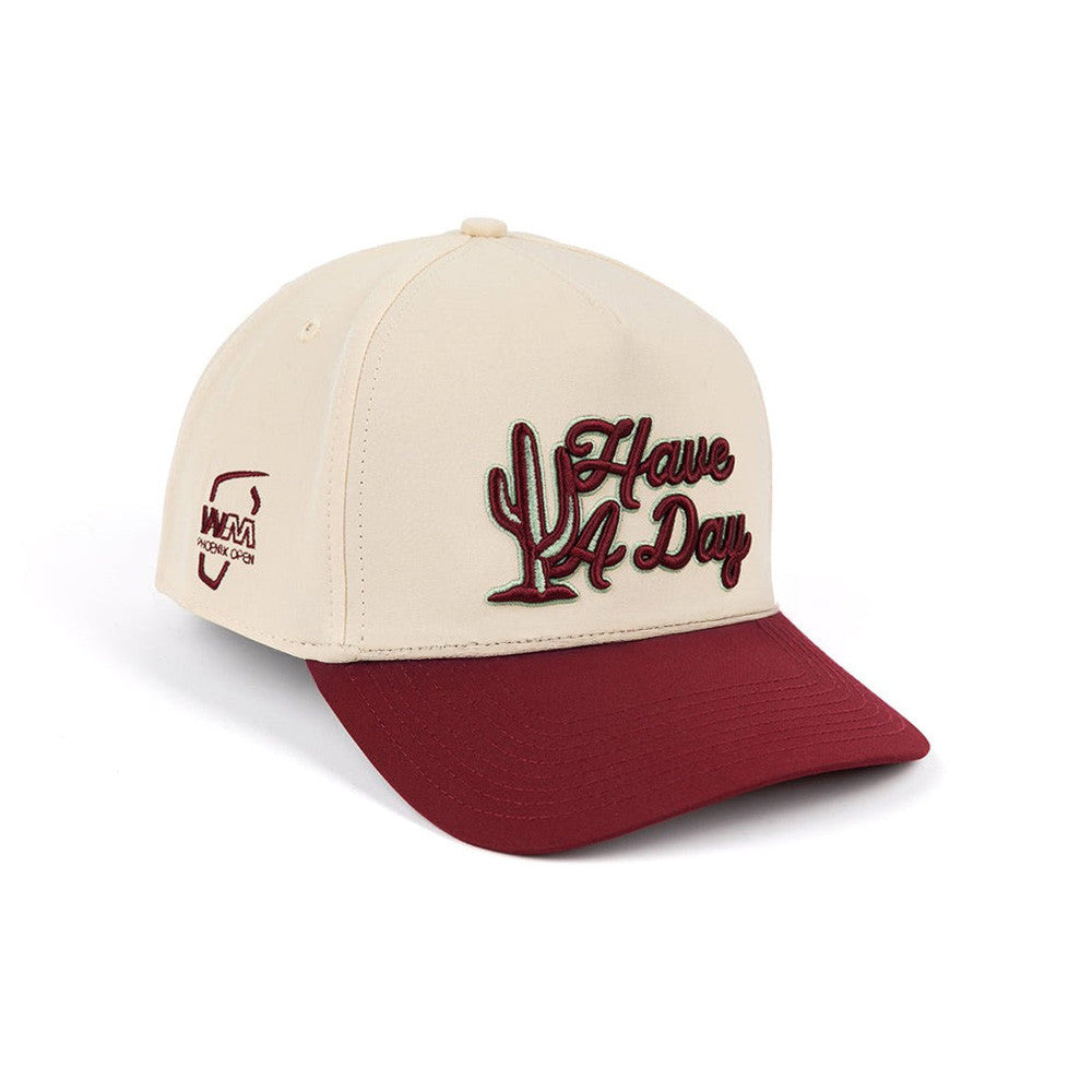 Bob Does Sports Merch Have A Day Golf Hat WM Phoenix Open x Breezy Cactus Natural Hat - Lilybirchmarket