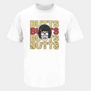Bob's Burgers Tina Butts Repeat T-Shirt Bob's Burgers Merch Gifts Fpr Sisters - Lily Birch Market