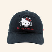Bookstore Merch Carnegie Mellon Hello Kitty Black Hat Embroidered Gifts For Daughter - Lilybirchmarket