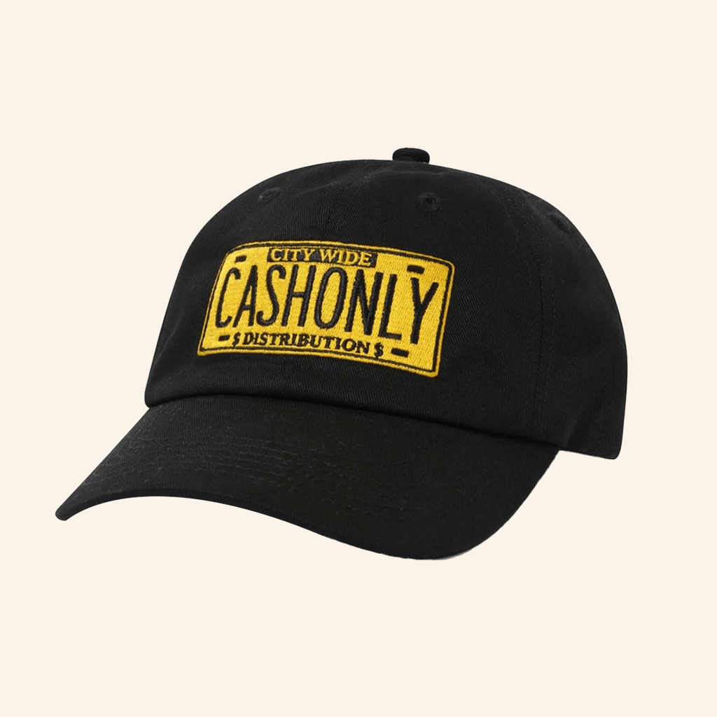 Bordertown Merch Cash Only Embroidered Hat Present For Husband - Lilybirchmarket