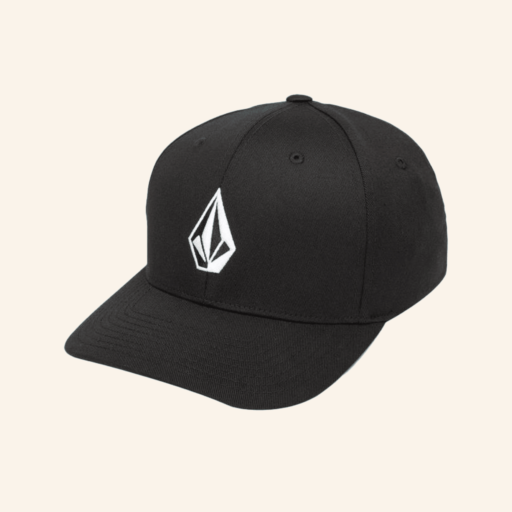 Bordertown Merch Volcom Full Stone Flexfit Hat Embroidered Present For Him - Lilybirchmarket
