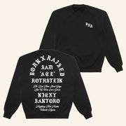 Born X Raised Merch Tangiers Sweatshirt Black Gift Ideas For Husband - Lilybirchmarket