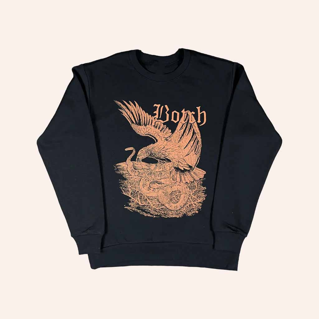Botch Merch Alternative Eagle Sweatshirt Gift Ideas For Music Lovers - Lilybirchmarket