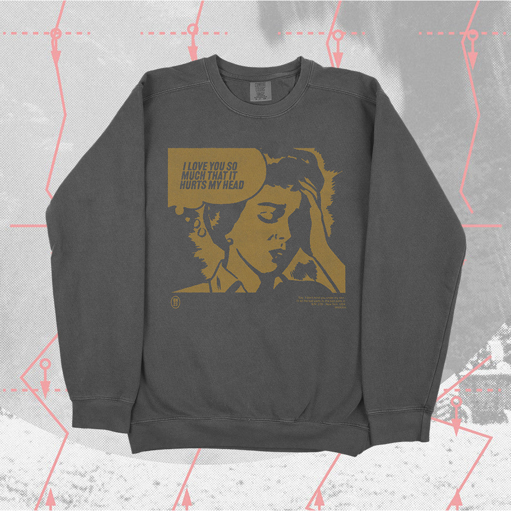 Brand New Band Merch Sweatshirt I Love You So Much Crewneck Gifts For Music Fan - Lilybirchmarket