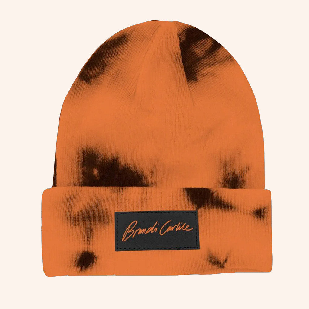 Brandi Carlile Merch Logo Tie Dye Beanie Best Christmas Gifts For Brother - Lilybirchmarket