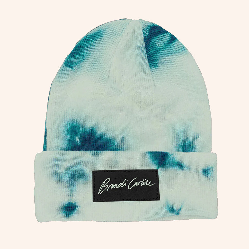 Brandi Carlile Merch Logo Tie Dye Beanie Christmas Present For Husband - Lilybirchmarket