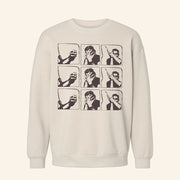 Brandi Carlile Merch Tile Crewneck Sweatshirt Xmas Gifts For Brother - Lilybirchmarket
