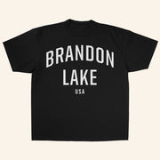Brandon Lake Merch Brandon Lake USA Collegiate T-Shirt Gifts For Music Fans - Lily Birch Market