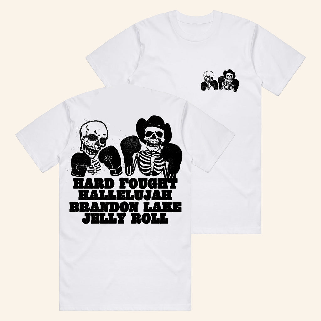 Brandon Lake Merch Brandon Lake X Jelly Roll Boxing Bones T-Shirt Gifts For Music Fans - Lily Birch Market