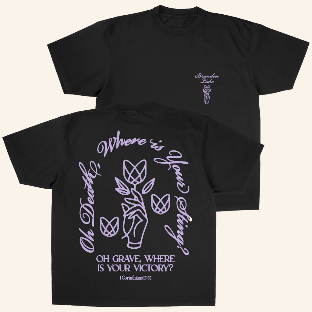 Brandon Lake Merch Corinthians Bible Verse Shirt Oh Death Where Is Your Sting T-Shirt Gifts - Lily Birch Market