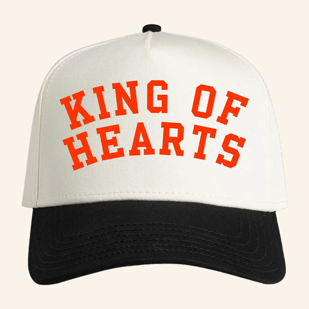Brandon Lake Merch King Of Heart Two Tone Hat Best Gifts For Music Lovers - Lilybirchmarket