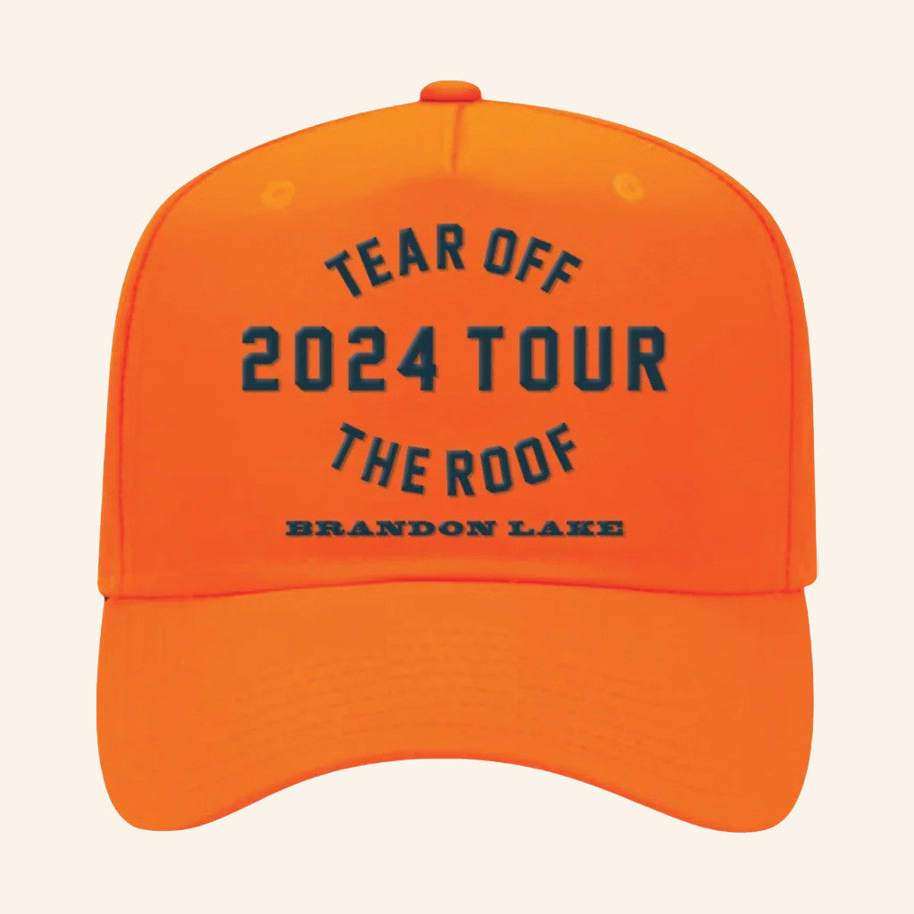 Brandon Lake Merch Tear Off The Roof Tour Hat Cool Gifts For Music Lovers - Lilybirchmarket