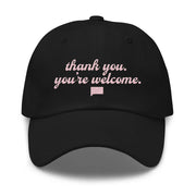 Bravo Merch The Real Housewives of Beverly Hills Thank You You're Welcome Embroidered Hat - Lilybirchmarket