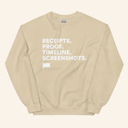 Bravo Merch The Real Housewives of Salt Lake City Checklist Sweatshirt Birthday Ideas For Him - Lilybirchmarket