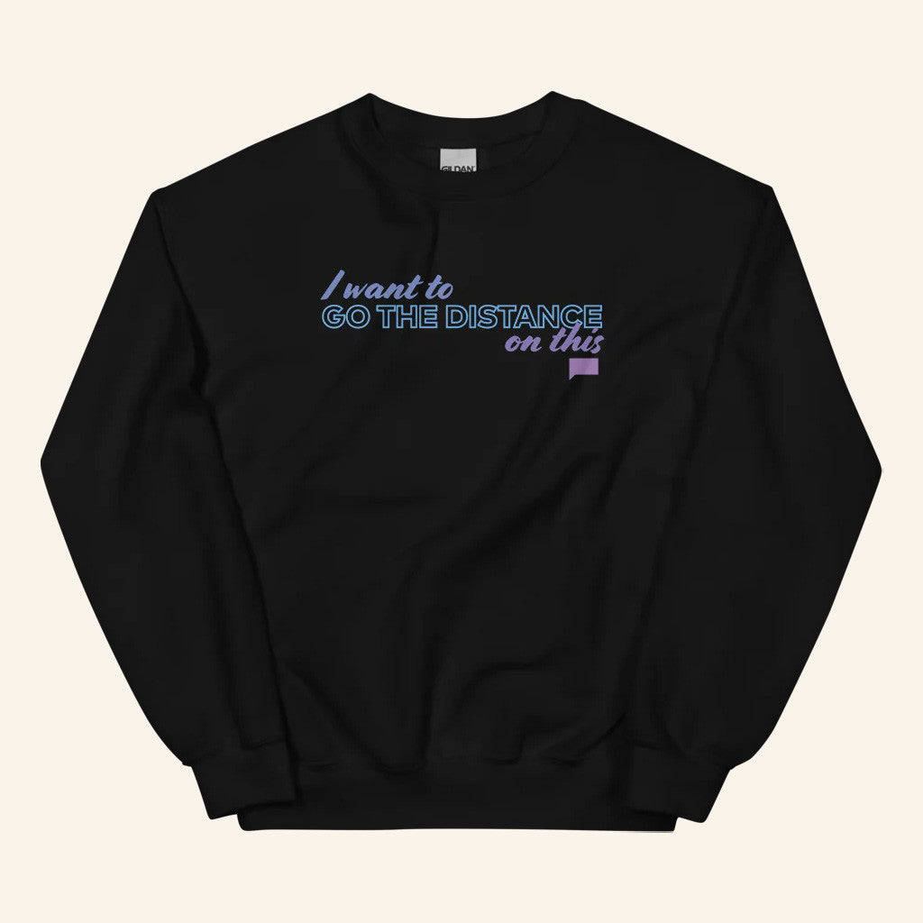 Bravo Merch The Real Housewives Of Salt Lake City Go The Distance Crewneck Sweatshirt - Lilybirchmarket