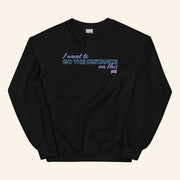 Bravo Merch The Real Housewives Of Salt Lake City Go The Distance Crewneck Sweatshirt - Lilybirchmarket
