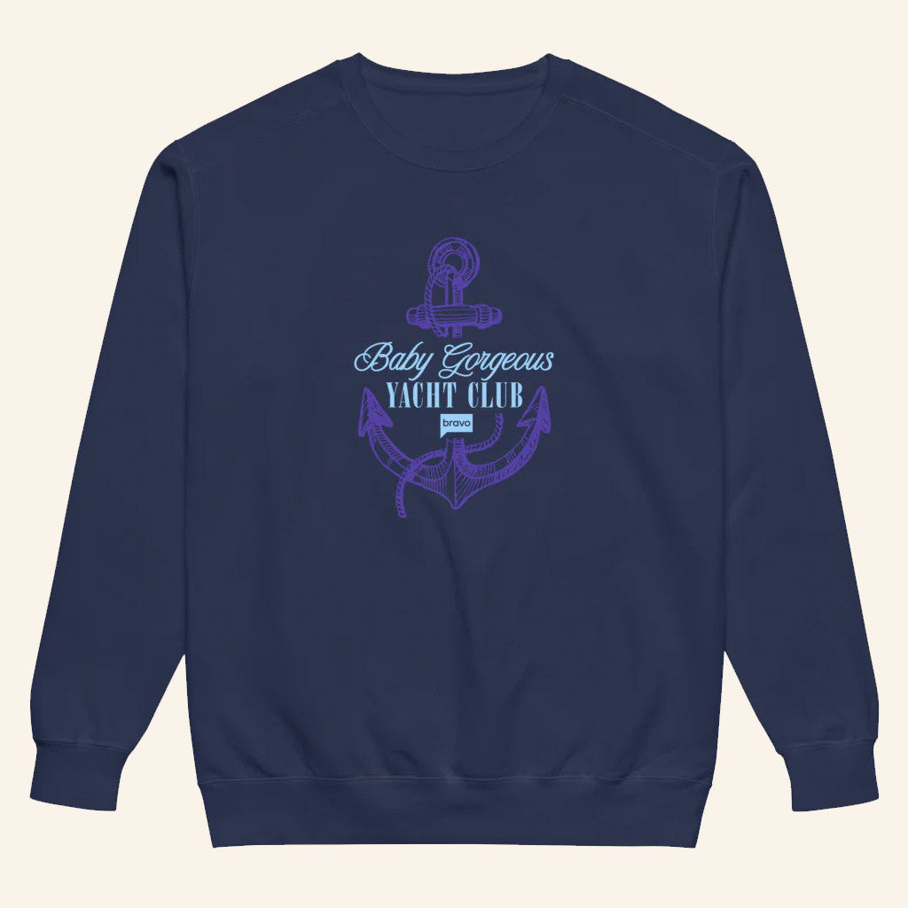Bravo Merch The Real Housewives of Salt Lake City Sweatshirt Baby Gorgeous Yacht Club Shirt - Lilybirchmarket