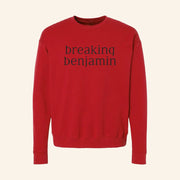 Breaking Benjamin Merch Red Sweatshirt Great Christmas Gifts For Men - Lilybirchmarket