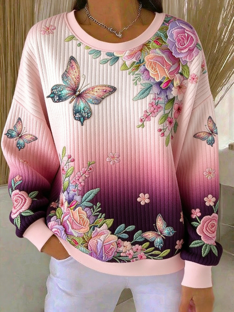 Breast Cancer Awareness Month Sweatshirt Breast Cancer Apparel Gifts For Mom - Lilybirchmarket