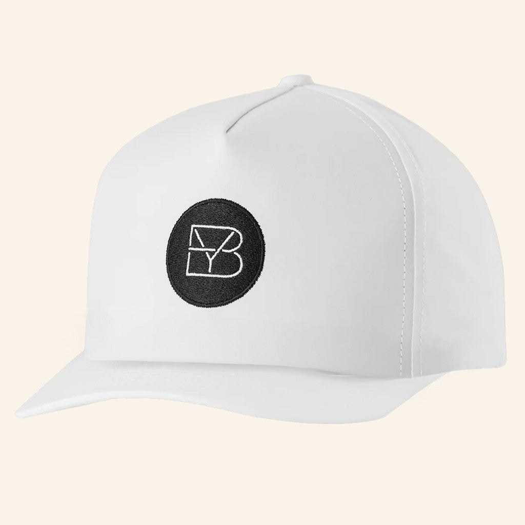 Brett Young Merch Tour 2025 Black Logo White Hat Gift Ideas For Music Lovers - Lilybirchmarket