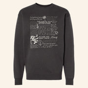 Brett Young Merch Tour 2025 Black Songs Crewneck Sweatshirt Unique Gifts For Music Lovers - Lilybirchmarket