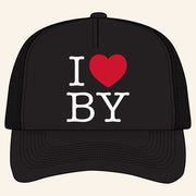 Brett Young Merch Tour 2025 I Love By Trucker Hat Gifts For People Who Like Music - Lilybirchmarket