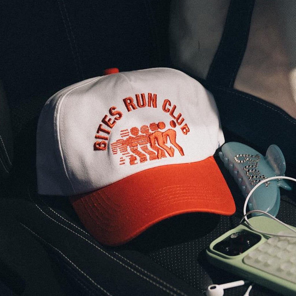Bretts Bites Merch Embroidered Bites Run Club Hat Birthday Gift For Sister - Lilybirchmarket