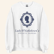 Bridgerton Merch Lady Whistledown's Society Papers Sweatshirt Best Gifts For Her - Lilybirchmarket