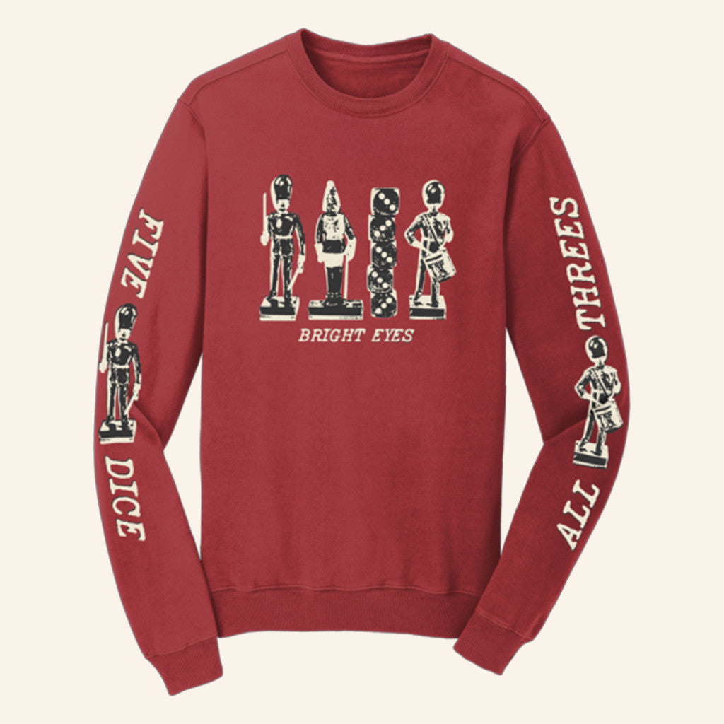Bright Eyes Merch Red Bright Eyes Sweatshirt Best Gifts For Friends - Lilybirchmarket