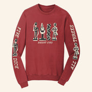 Bright Eyes Merch Red Bright Eyes Sweatshirt Best Gifts For Friends - Lilybirchmarket