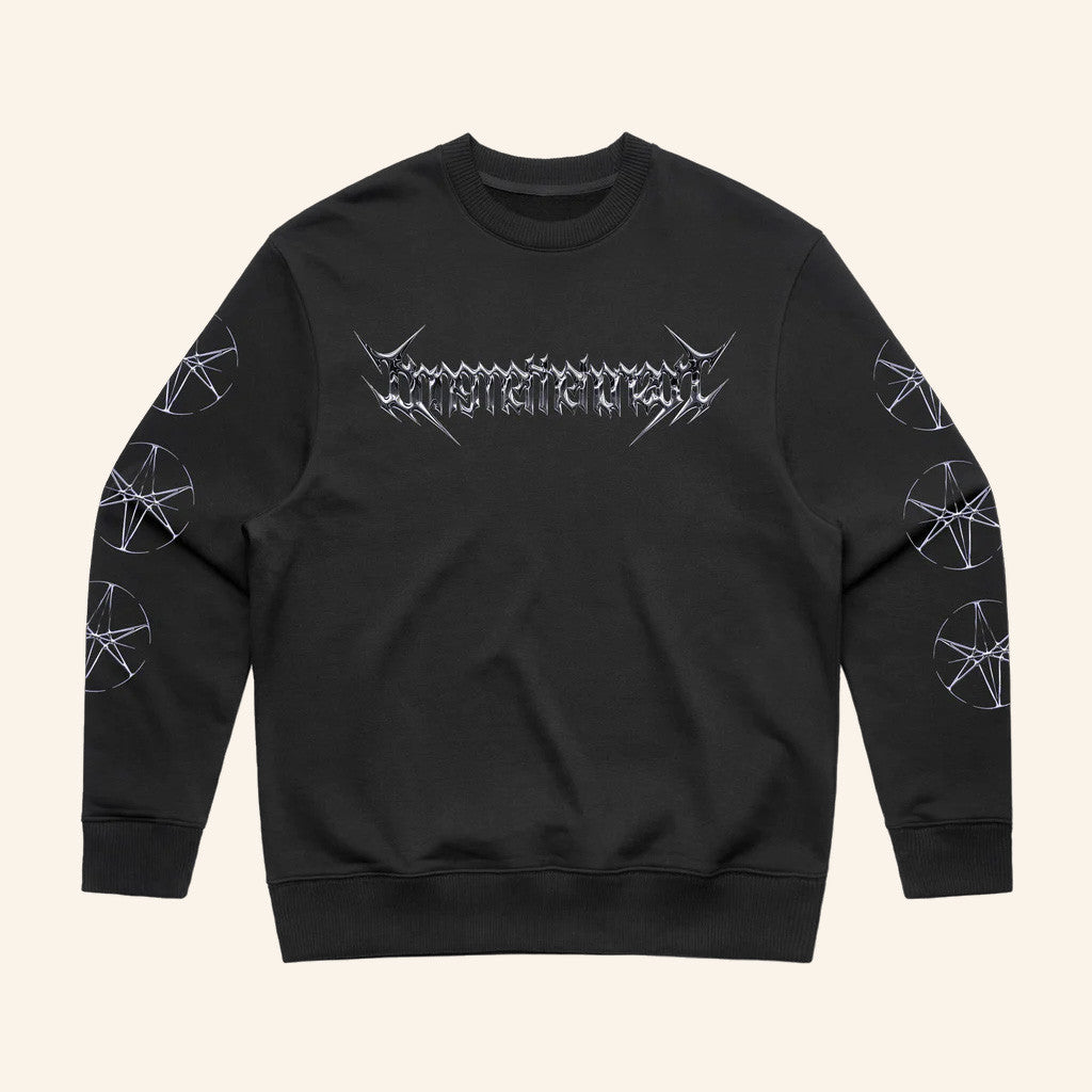 Bring Me The Horizon Merch Chrome Logo Sweatshirt Gifts For Brother - Lilybirchmarket