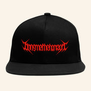 Bring Me The Horizon Merch Red Logo Embroidered Snapback Hat Gift For Him - Lilybirchmarket