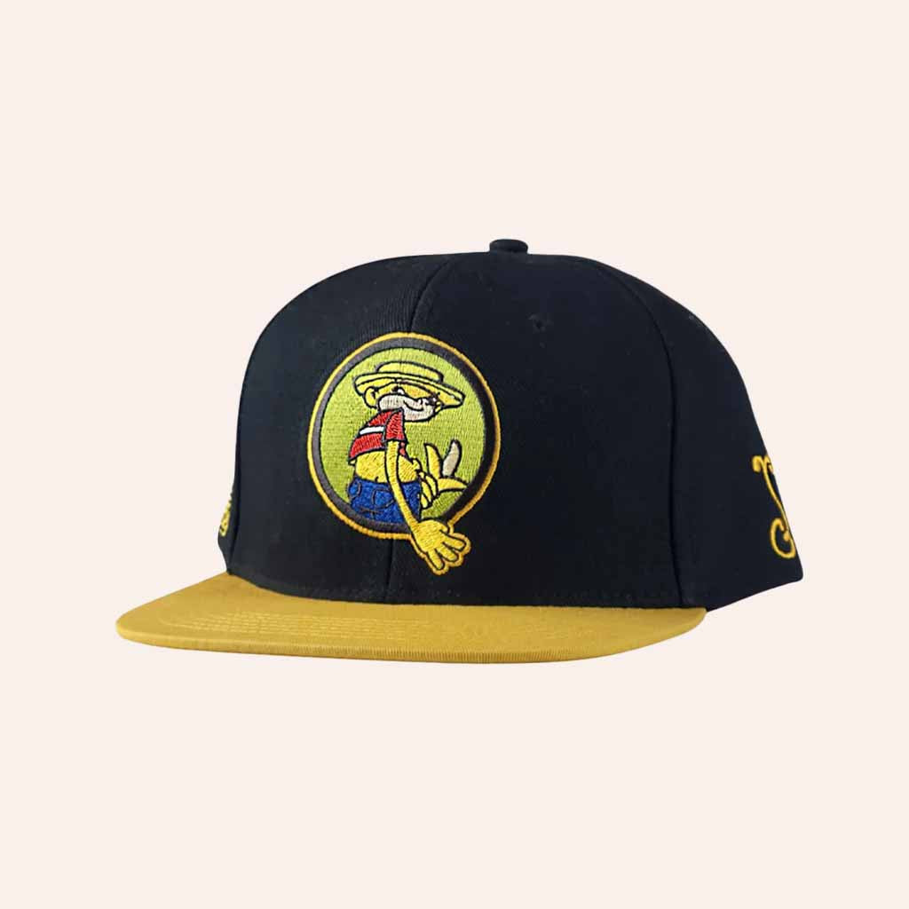 Broken Lizard Merch Johnny Chimpo Black Snapback Hat Embroidered Gifts For Dudes - Lilybirchmarket