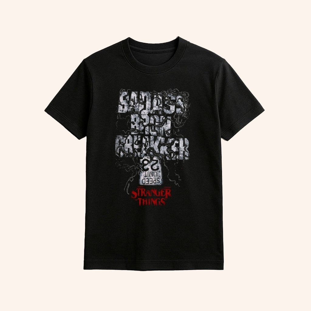 Bron Breakker WWE x Stranger Things T-Shirt Black Fan Merch Gifts For Brothers - Lily Birch Market
