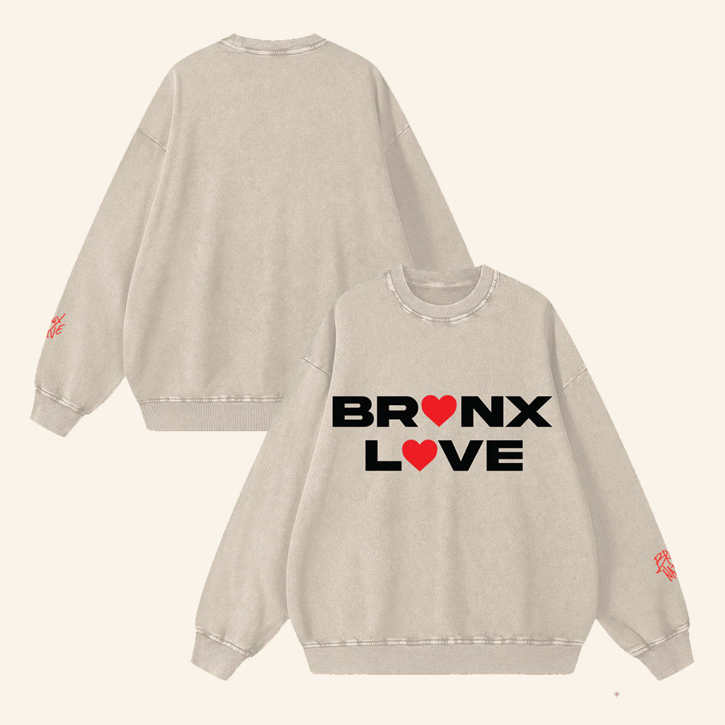 Bronx Native Merch Bronx Love Sweatshirt Unique Birthday Gift For Friends - Lilybirchmarket