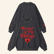 Bronx Native Merch Rooted In The Bronx Sweatshirt Unique Gifts For Besties - Lilybirchmarket