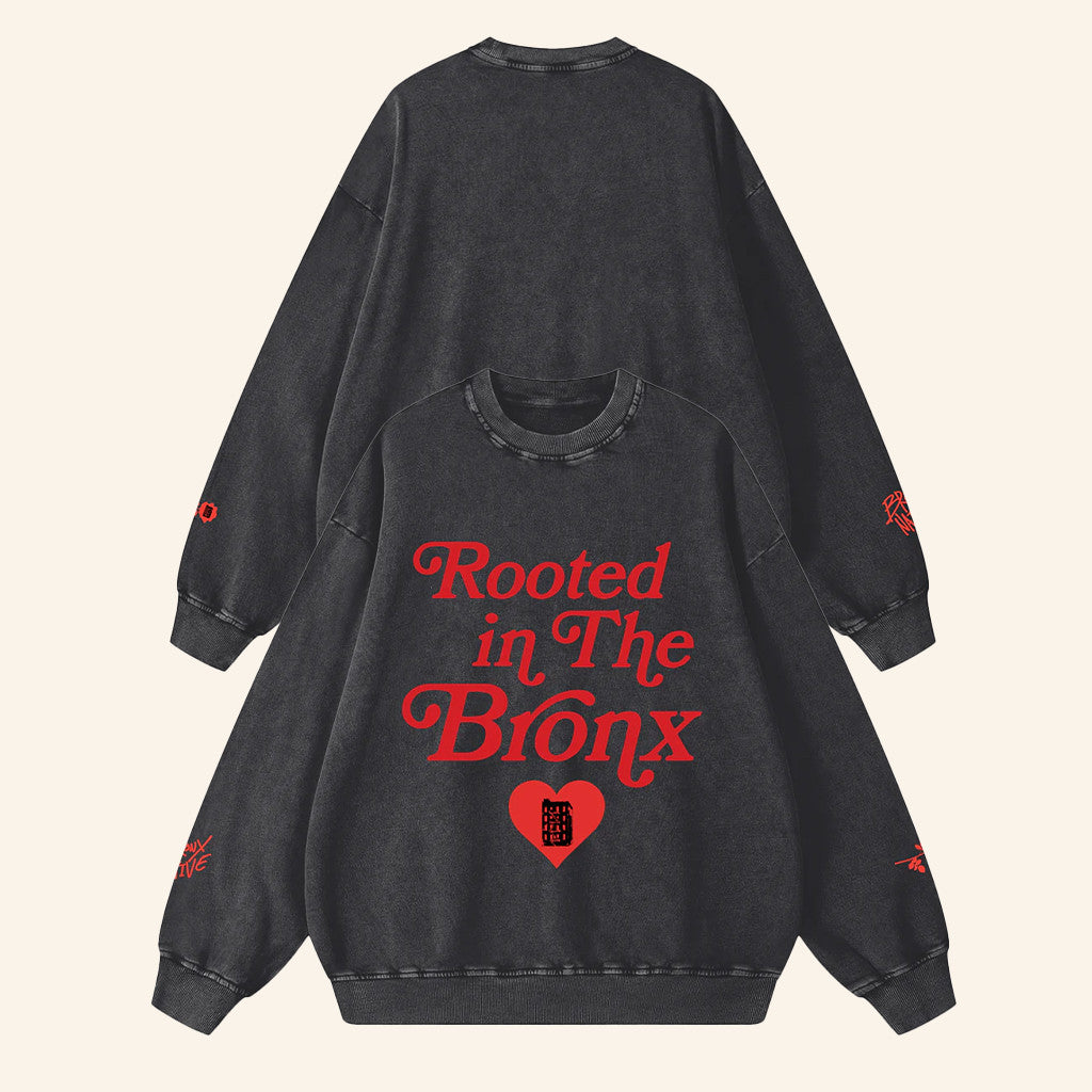 Bronx Native Merch Rooted In The Bronx Sweatshirt Unique Gifts For Besties - Lilybirchmarket