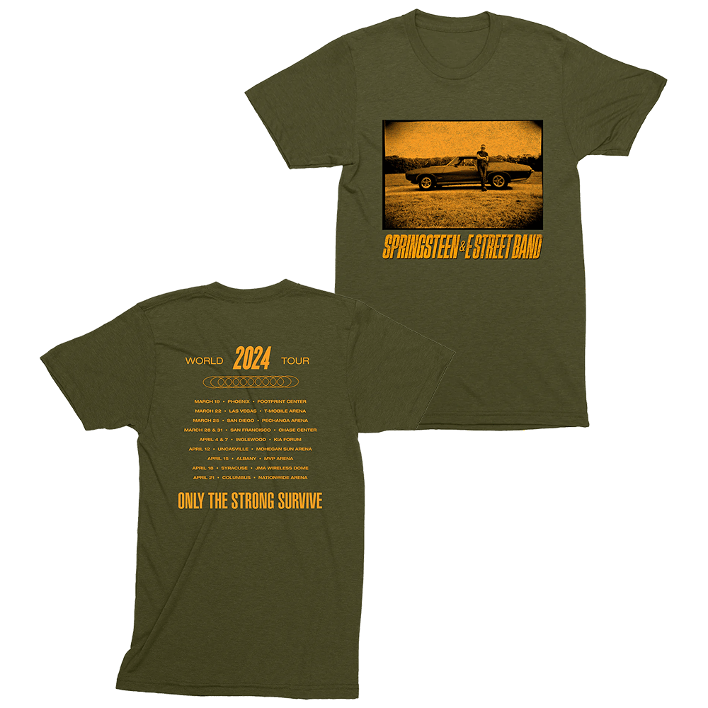 Bruce Springsteen T-Shirt Bruce Springsteen Merch The E Street Band 2024 World Tour Tee - Lily Birch Market