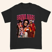 Bruno Mars Merch Bruno Mars Collage T-Shirt Best Gifts For Music Fans - Lily Birch Market