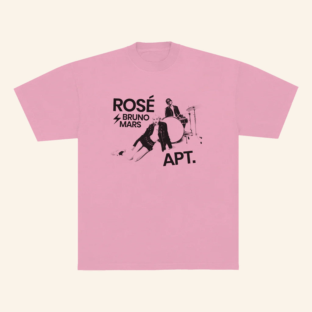 Bruno Mars Merch Bruno Mars X Rose APT T-Shirt Gifts For Music Fans - Lily Birch Market