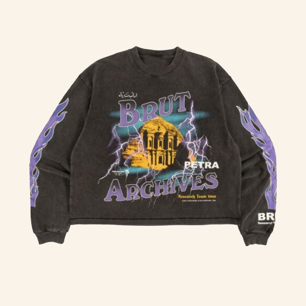 Brut Clothing Merch The Petra Sweatshirt Good Gifts For Husband - Lilybirchmarket