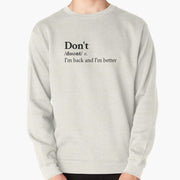 Bryson Tiller Merch Bryson Tiller Aesthetic Motivational Hip Hop Quote Lyrics Sweatshirt Gifts - Lilybirchmarket