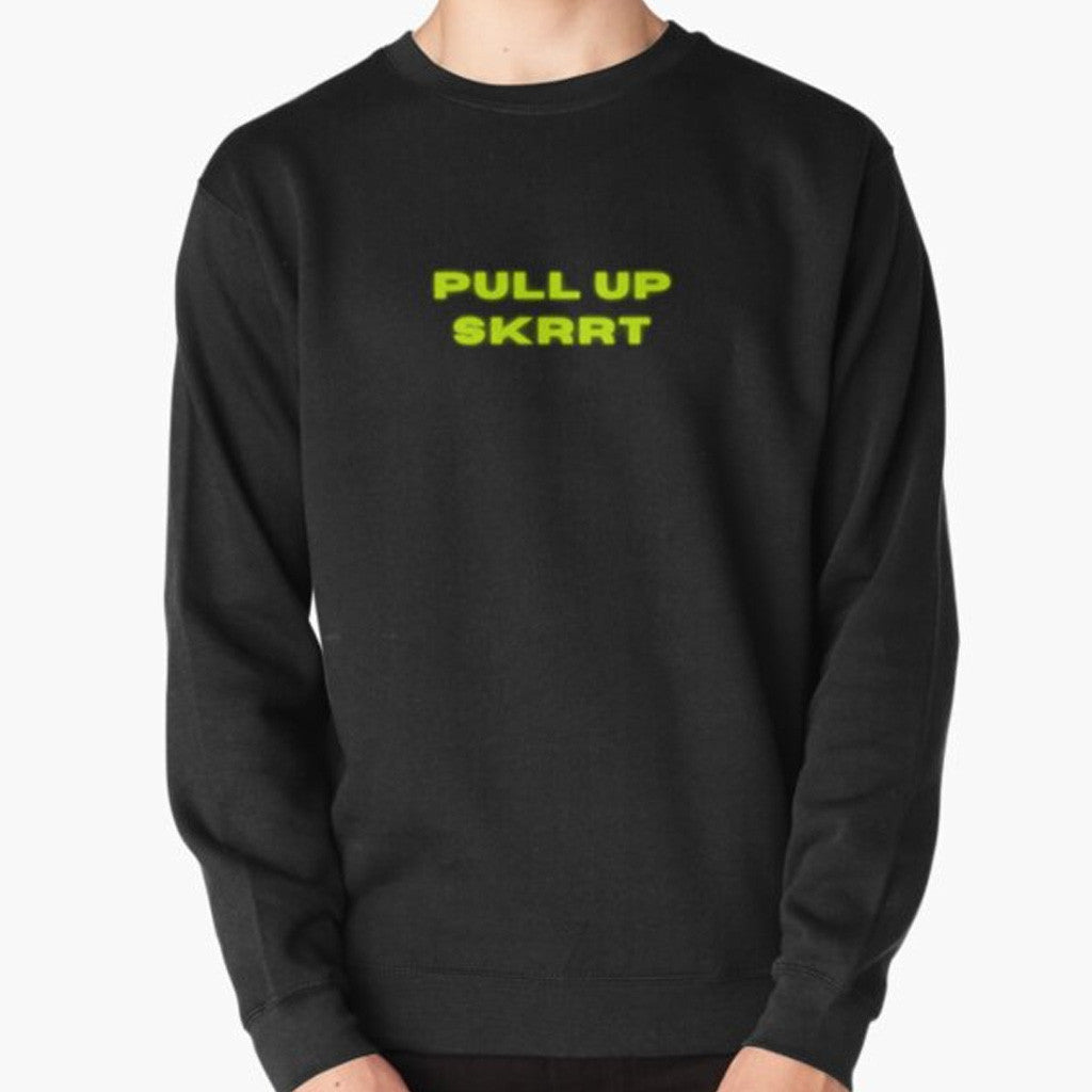 Bryson Tiller Merch Bryson Tiller Lyrics Pull up SKRRT Sweatshirt Black Gifts For Friends - Lilybirchmarket