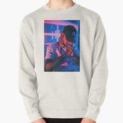Bryson Tiller Merch Neon Tiller Background Sweatshirt Gifts For Music Fans - Lilybirchmarket