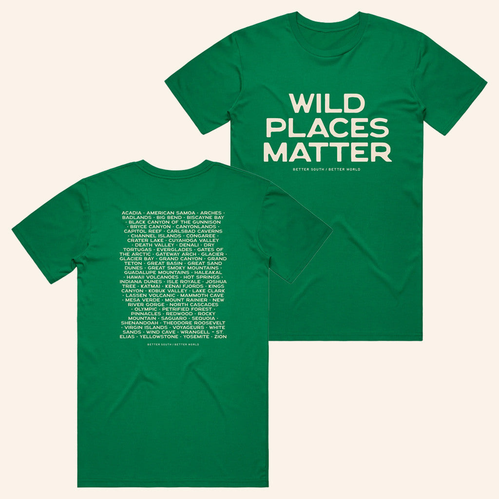 Bs General Merch Wild Places Matter T-Shirt Gift Ideas For Him - Lily Birch Market