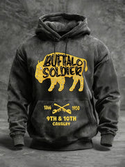 Buffalo Soldiers Hoodie 9th And 10th Cavalry Black History Pride Apparel Gifts For Men - Lilybirchmarket
