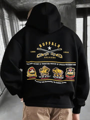 Buffalo Soldiers Hoodie African American Heroes Black Pride Apparel Gifts For Men - Lilybirchmarket