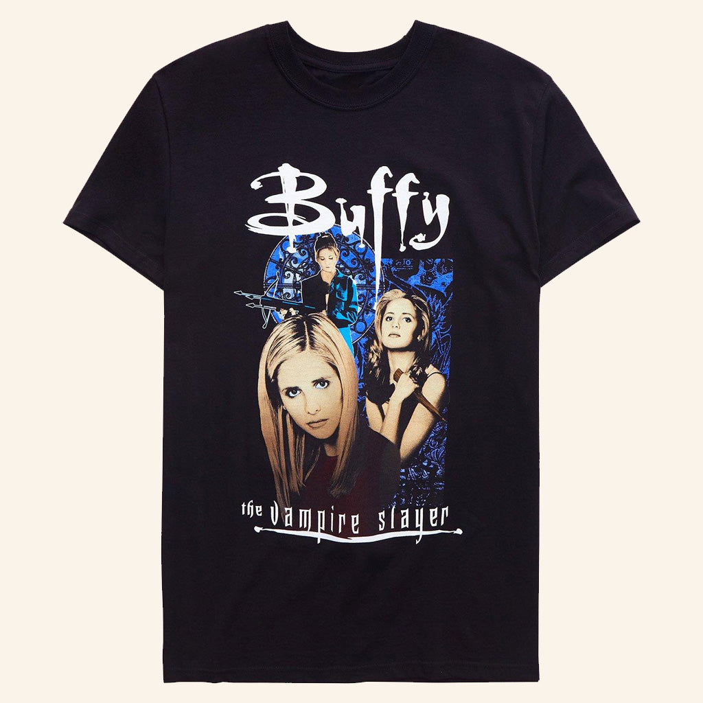 Buffy The Vampire Slayer Merch Buffy Montage T-Shirt Gifts Ideas For Movie Lovers - Lily Birch Market
